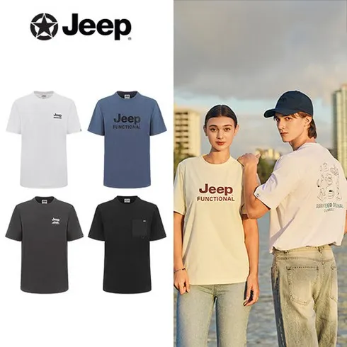 O JEEP 남성 24SS COOL SORONA 반팔 티셔츠 4종 할인 꿀팁