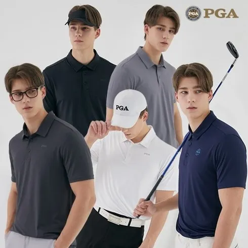 PGA 남성 썸머 카라티셔츠 5종 할인 꿀팁